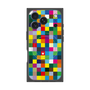 プレミアムパネル with MagSafe［ CASEPLAY Rainbow Check ］