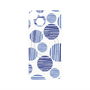 プレミアムパネル with MagSafe［ Nordic Dot - Blue ］