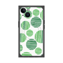 プレミアムパネル with MagSafe［ Nordic Dot - Green ］