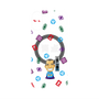 プレミアムパネル with MagSafe［ 笑点 - 三遊亭 小遊三 - 白 ］