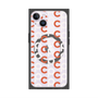 プレミアムパネル with MagSafe［ オリジナル - CASEPLAYイニシャル総柄 - オレンジ ］
