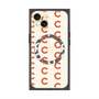 プレミアムパネル with MagSafe［ オリジナル - CASEPLAYイニシャル総柄 - オレンジ ］