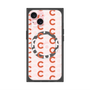 プレミアムパネル with MagSafe［ オリジナル - CASEPLAYイニシャル総柄 - オレンジ ］