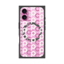 プレミアムパネル with MagSafe［ オリジナル - CASEPLAYイニシャル総柄 - ピンク ］