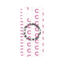 プレミアムパネル with MagSafe［ オリジナル - CASEPLAYイニシャル総柄 - ピンク ］
