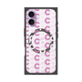 プレミアムパネル with MagSafe［ オリジナル - CASEPLAYイニシャル総柄 - ピンク ］