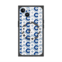 プレミアムパネル with MagSafe［ オリジナル - CASEPLAYイニシャル総柄 - ネイビー ］