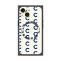 プレミアムパネル with MagSafe［ オリジナル - CASEPLAYイニシャル総柄 - ネイビー ］