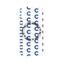 プレミアムパネル with MagSafe［ オリジナル - CASEPLAYイニシャル総柄 - ネイビー ］