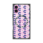 プレミアムパネル with MagSafe［ オリジナル - CASEPLAYイニシャル総柄 - ネイビー ］