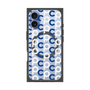 プレミアムパネル with MagSafe［ オリジナル - CASEPLAYイニシャル総柄 - ネイビー ］