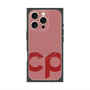 プレミアムパネル with MagSafe［ オリジナル - CASEPLAYイニシャル - レッド ］