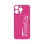 プレミアムパネル with MagSafe［ オリジナル - Y2Kアレンジ - ピンク ］