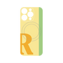 プレミアムパネル with MagSafe［ オリジナル - initial color line - R yellow ］