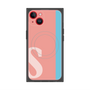 プレミアムパネル with MagSafe［ オリジナル - initial color line - S pink ］