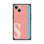 プレミアムパネル with MagSafe［ オリジナル - initial color line - S pink ］