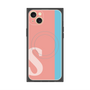 プレミアムパネル with MagSafe［ オリジナル - initial color line - S pink ］