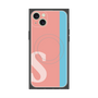 プレミアムパネル with MagSafe［ オリジナル - initial color line - S pink ］