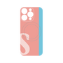 プレミアムパネル with MagSafe［ オリジナル - initial color line - S pink ］