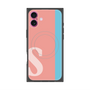 プレミアムパネル with MagSafe［ オリジナル - initial color line - S pink ］