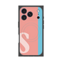 プレミアムパネル with MagSafe［ オリジナル - initial color line - S pink ］