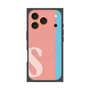 プレミアムパネル with MagSafe［ オリジナル - initial color line - S pink ］