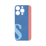 プレミアムパネル with MagSafe［ オリジナル - initial color line - S blue ］