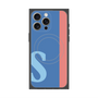 プレミアムパネル with MagSafe［ オリジナル - initial color line - S blue ］