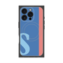 プレミアムパネル with MagSafe［ オリジナル - initial color line - S blue ］
