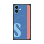 プレミアムパネル with MagSafe［ オリジナル - initial color line - S blue ］