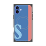 プレミアムパネル with MagSafe［ オリジナル - initial color line - S blue ］