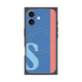 プレミアムパネル with MagSafe［ オリジナル - initial color line - S blue ］