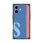 プレミアムパネル with MagSafe［ オリジナル - initial color line - S blue ］