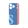 プレミアムパネル with MagSafe［ オリジナル - initial color line - S blue ］