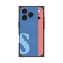 プレミアムパネル with MagSafe［ オリジナル - initial color line - S blue ］