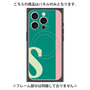 プレミアムパネル with MagSafe［ オリジナル - initial color line - S green ］