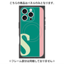 プレミアムパネル with MagSafe［ オリジナル - initial color line - S green ］