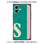 プレミアムパネル with MagSafe［ オリジナル - initial color line - S green ］