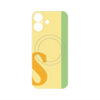 プレミアムパネル with MagSafe［ オリジナル - initial color line - S yellow ］