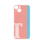 プレミアムパネル with MagSafe［ オリジナル - initial color line - T pink ］