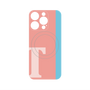 プレミアムパネル with MagSafe［ オリジナル - initial color line - T pink ］