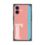 プレミアムパネル with MagSafe［ オリジナル - initial color line - T pink ］