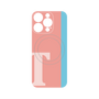 プレミアムパネル with MagSafe［ オリジナル - initial color line - T pink ］