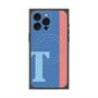 プレミアムパネル with MagSafe［ オリジナル - initial color line - T blue ］