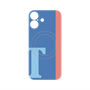 プレミアムパネル with MagSafe［ オリジナル - initial color line - T blue ］