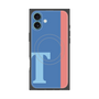 プレミアムパネル with MagSafe［ オリジナル - initial color line - T blue ］