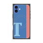 プレミアムパネル with MagSafe［ オリジナル - initial color line - T blue ］