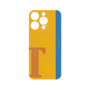 プレミアムパネル with MagSafe［ オリジナル - initial color line - T orange ］