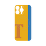 プレミアムパネル with MagSafe［ オリジナル - initial color line - T orange ］