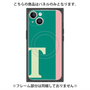 プレミアムパネル with MagSafe［ オリジナル - initial color line - T green ］